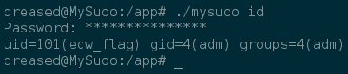 mysudo id